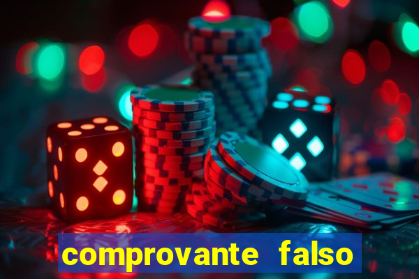 comprovante falso de 50 reais